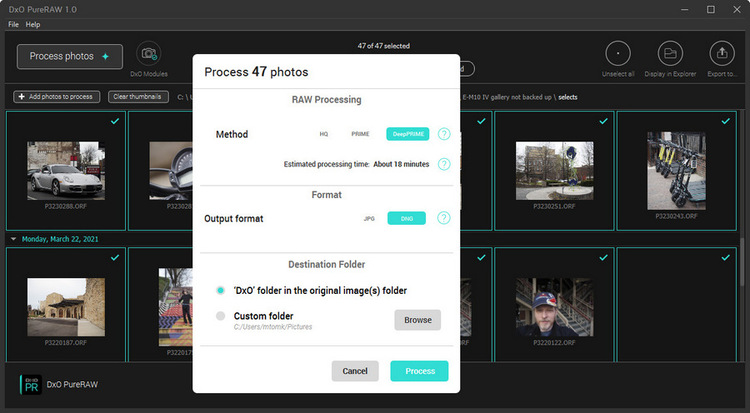 DxO PureRAW 5.1.0.6 Win / 3.9.0.33 macOS