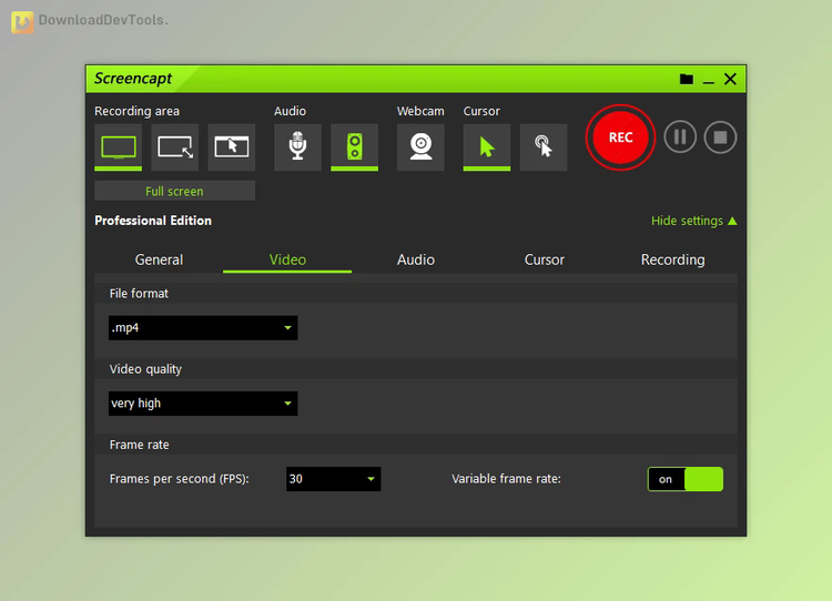 Screencapt Professional v2.000 Multilingual + Portable Edition + CRACK