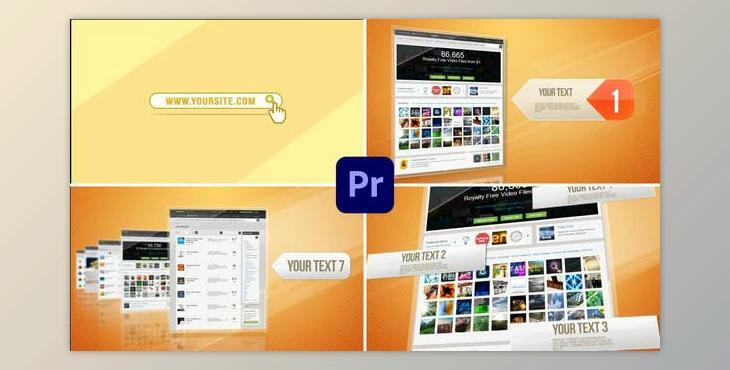 Clean Website Promo (Videohive 45552122) - AE Project