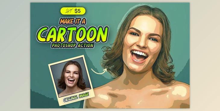 Make It A Cartoon PSAction By U Design