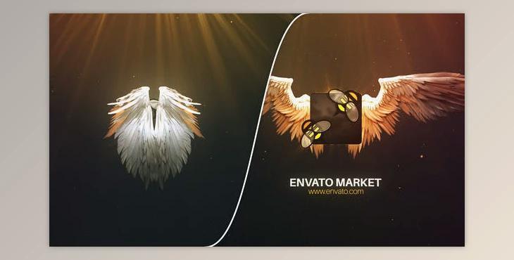 Angel Wings Logo (Videohive 31215624) - AE Project
