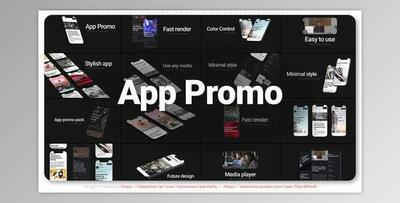 Application and Website on Phone Promo Pack (Videohive 31549980) - AE Project