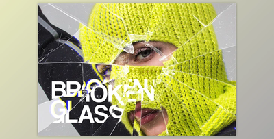 Smashed Glass Photo Effect - 92000278