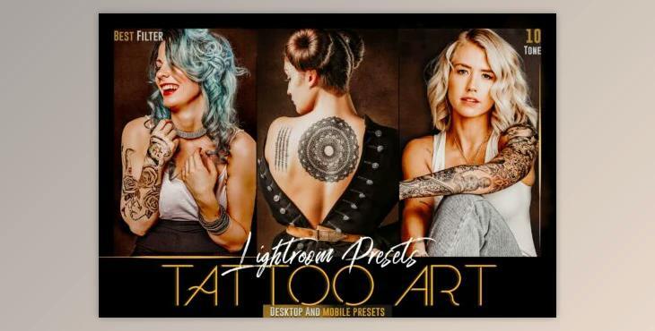 10 Tattoo Art Mobile & Desktop Lightroom