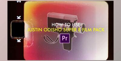 Justin Odisho Super 8 Film Overlays Pack (Full Pack)