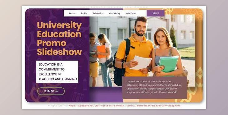 University Education Promo (Videohive 32460526) - AE Project