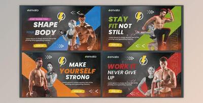 Fitness Opener Intro (Videohive 37914725) - AE Project