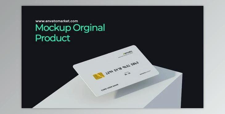 Credit Card Mockup (Videohive 50115808) - AE Project