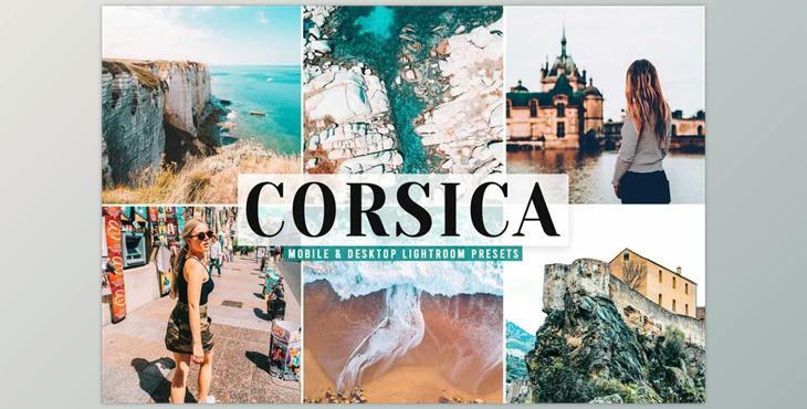 Corsica Pro Lightroom Presets CreativeMarket-5871633 (DNG, XMP, LRTEMPLATE)
