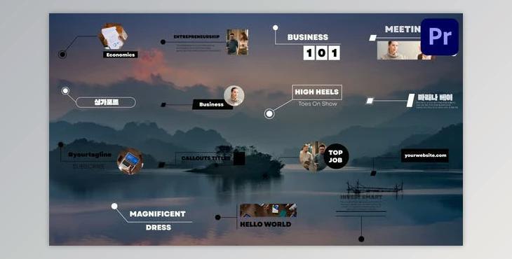 Callouts Titles for Premiere Pro (Videohive 51723044)