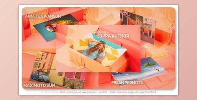 Clean Cloth Slideshow (Videohive 45281126) - AE Project