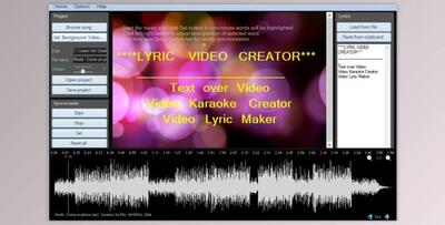 Lyric Video Creator Professional v6.2.2 (Win)