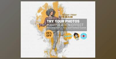 Manipulation Effect Photoshop Action By mrikhokon