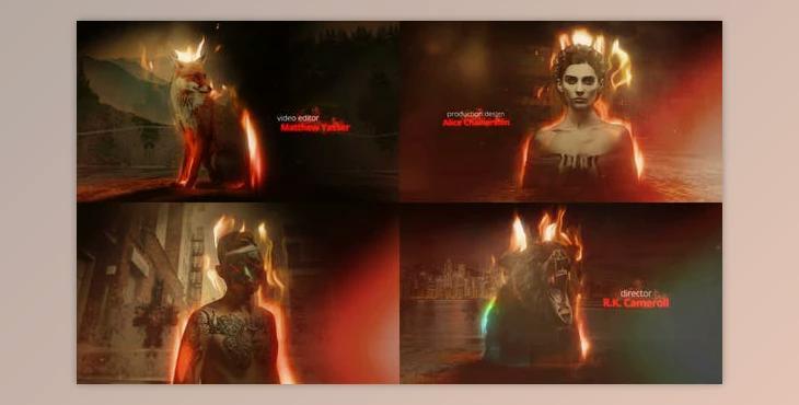 Fire Grunge Opener (Videohive 27687471) - AE Project