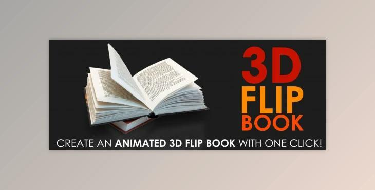 aescript 3D Flip Book v1.41 Full Version + Sample project