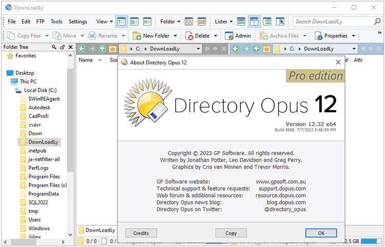Directory Opus Pro 13.16