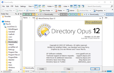 Directory Opus Pro 13.16