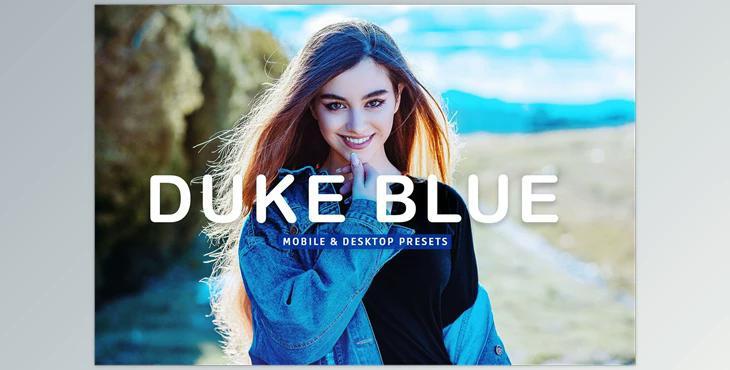 Duke Blue Pro Lightroom Presets CreativeMarket - 7375246