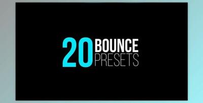 Bounce Presets (IN & OUT) (Motionarray 31611) - AE Project