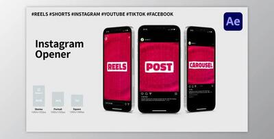 Instagram Stomp Opener (Videohive 43068880) - AE Project