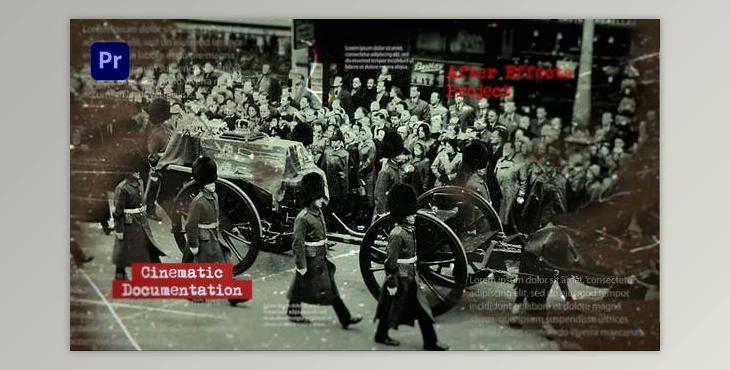 Historical Slideshow – Vintage Documentary MOGRT (Videohive 43576787) - PR Project