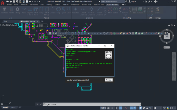 AutoRebar v3.1.2 for Autodesk AutoCAD 2015-2025 x64