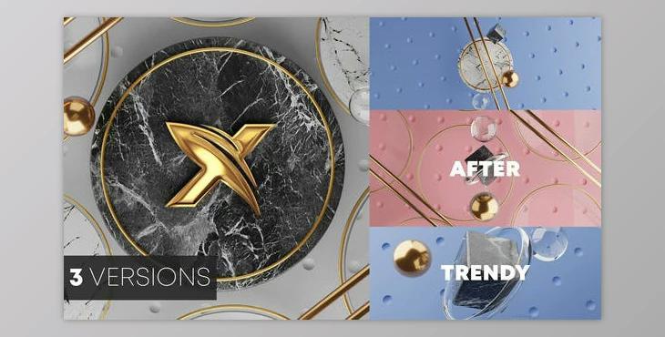 Trendy 3D Logo Reveal (Videohive 27523640)