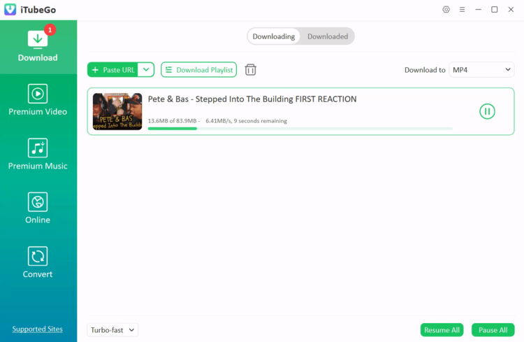 iTubeGo YouTube Downloader 10.2.3 Win / 10.3.0 macOS