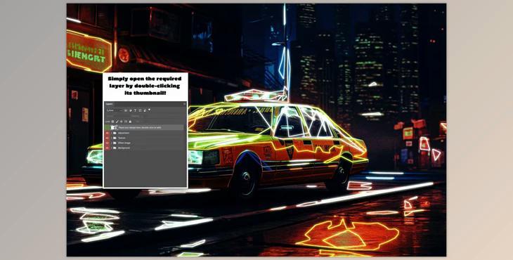 Futuristic Neon Photo Effect Creative Market - 285429913