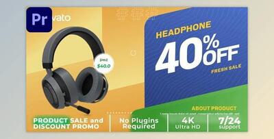 Product Sale and Discount Promotion v2 MOGRT (Videohive 35604813) - PR Project