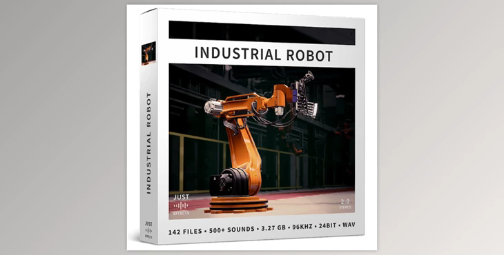 Just Sound Effects Industrial Robot WAV-ViP