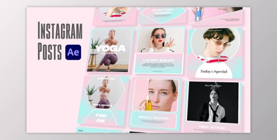 Instagram Posts (Videohive 33245463) - AE Project