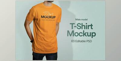 T-Shirt Mockup – Vol 03 MA8P4MR