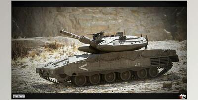 Unreal Engine - Blueprints Merkava Mk. 4 - Advanced Tank Blueprint (Engine version 4.25-4.27, 5.0-5.2)