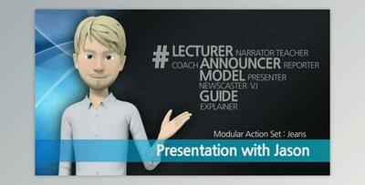 Presentation With Jason: Jeans (Videohive 12494058) - AE Project
