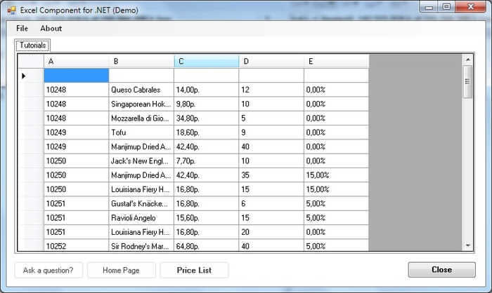 Elerium Excel .NET v2.2