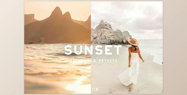 10 SUNSET LIGHTROOM PRESETS CreativeMarket-6584265