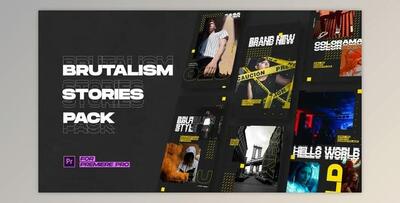 Brutalism Instagram Stories (Videohive 28167808) - PR Project