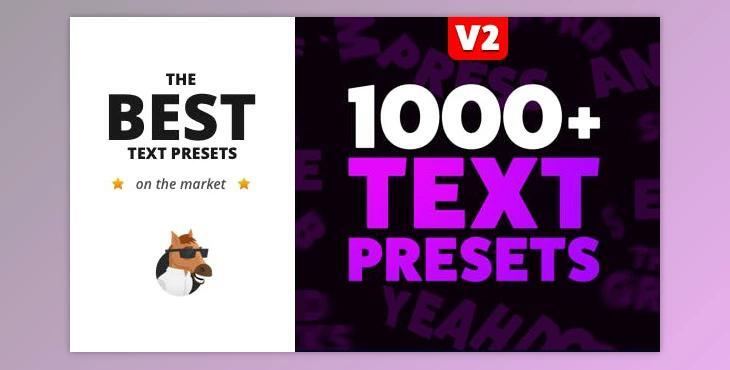 Text Preset Pack for Animation Composer V2 (Videohive 8949951)