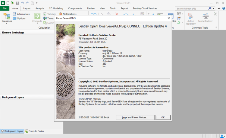OpenFlows SewerGEMS 2024 v24.00.00.25 x64