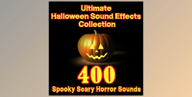 Dr. Sound Effects Ultimate Halloween Sound Effects Collection 400 Spooky Scary Horror Sounds