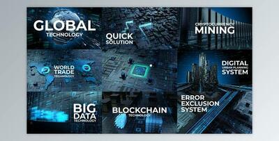 Digital Technology Corporate Trailer (Videohive 32458903) - AE Project