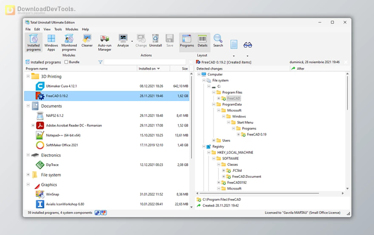 Total Uninstall Professional v7.6.1.677 for win x64 Multilingual + Portable Edition CRACKED