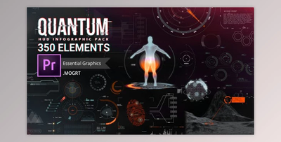 Quantum HUD and HiTech Elements for Premiere Pro (VideoHive 21943555)