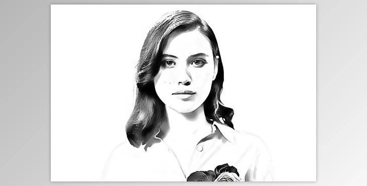 White Art Effect Photoshop Action Creativemarket - 10321972