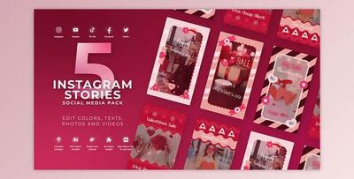 Valentine Day Instagram Vertical Reel (Videohive 50007491) - AE Project