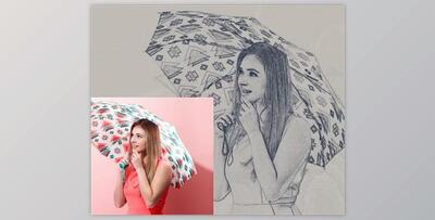 Pencil Sketch Photoshop Action GraphicRiver-29867395