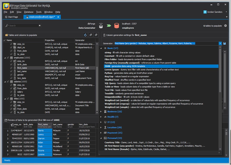 Devart dbForge Data Generator for MySQL v10.0.225 (28 Mar 2024) + CRACK