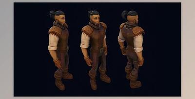 Unreal Engine - Modular Character - Fantasy RPG Stylized Human Male (Engine version 4.27, 5.0, 5.1)