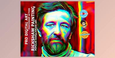 Rickshaw Painting PRO Digital Art By MRI STUDIO (ATN)